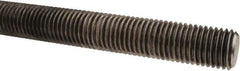 Made in USA - 7/8-9 UNC (Coarse), 6' Long, Stainless Steel Threaded Rod - Right Hand Thread - Top Tool & Supply