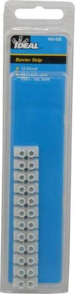 Ideal - 0.7mm High x 7.9mm Long, Terminal Block Barrier Strip - Use with PA8DS Terminal Blocks - Top Tool & Supply