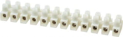 Ideal - 0.7mm High x 7.9mm Long, Terminal Block Barrier Strip - Use with 12 Pole Terminal Blocks - Top Tool & Supply