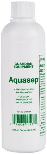 Guardian - Portable Eye Wash Station Accessories Type: Water Preservative Bottle Station Compatibility: Portable Eyewash Stations - Top Tool & Supply