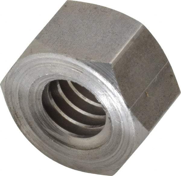 Keystone Threaded Products - 5/8-8 Acme Steel Left Hand Hex Nut - 1-1/16" Across Flats, 39/64" High, 2G Class of Fit - Top Tool & Supply