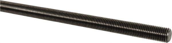 Value Collection - 1-8 UNC (Coarse), 6' Long, Alloy Steel Threaded Rod - Right Hand Thread - Top Tool & Supply