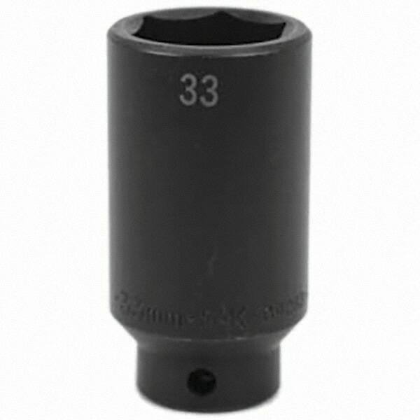 SK - Impact Socket - 1/2"DR 33MM DEEP IMPACT SOCKET - Top Tool & Supply