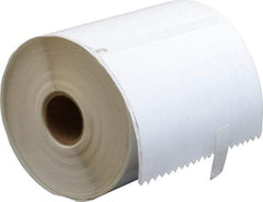 Dymo - 4" Wide x 6" Long, White Die Cut Paper with Semi Perm. Adhesive Shipping Label - For DYMO LabelWriter Printers - Top Tool & Supply