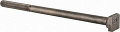 Value Collection - 3/8-16, 2" Thread Length, 3/8" Slot Width, Uncoated, Steel T Slot Bolt - 7" Length Under Head, Grade C-1045, 5, 11/16" Head Width x 3/16" Head Height - Top Tool & Supply