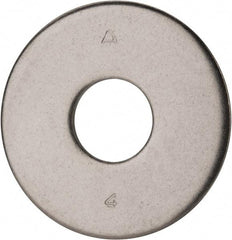 Value Collection - M16 Screw, Grade 316 Stainless Steel Fender Flat Washer - 17mm ID x 50mm OD, Plain Finish - Top Tool & Supply