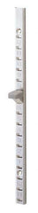 Sugatsune - Satin Stainless Steel Coated, Shelf Standard Bracket - 71-5/8" Long, 15mm Wide - Top Tool & Supply