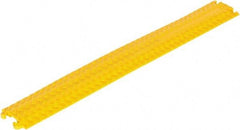 Vestil - 40" Long x 5-1/2" Wide x 3/4" High, Rubber Ramp Cable Guard - 2,200 Lb Load Limit - Top Tool & Supply