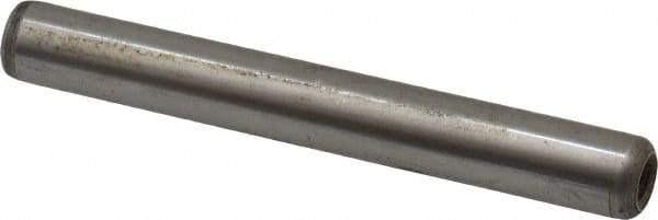 Gibraltar - 3/8" Diam x 3" Pin Length C-1215 Case Hardened Steel Pull Out Dowel Pin - 1 Beveled & 1 Threaded End - Top Tool & Supply