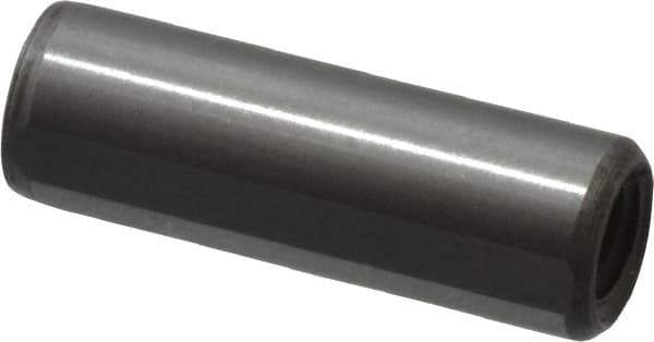 Gibraltar - 1/4" Diam x 3/4" Pin Length C-1215 Case Hardened Steel Pull Out Dowel Pin - 1 Beveled & 1 Threaded End - Top Tool & Supply