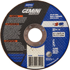 ‎4-1 /2″ × 0.090″ × 7/8″ Gemini Right Angle Cut-Off Wheel Type 01 Straight Aluminum Oxide - Top Tool & Supply