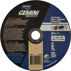 7″ × 0.045″ × 7/8″ Small Diameter Cut-Off Wheel Gemini RightCut SS 60 Grit - Top Tool & Supply