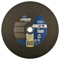 12″ × 7/64″ × 1″ Gemini Chopsaw Type 01 Straight Cut-Off Wheel Aluminum Oxide - Top Tool & Supply