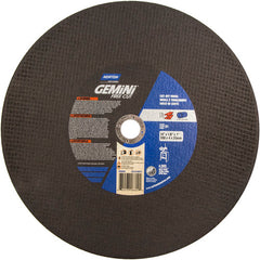 14″ × 1/8″ × 1″ Gemini Stationary Saw Cut-Off Wheel Aluminum Oxide - Top Tool & Supply