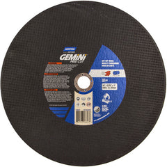 14″ × 3/32″ × 1″ Gemini Chopsaw Cut-Off Wheel Aluminum Oxide - Top Tool & Supply