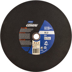 14″ × 7/64″ × 1″ Gemini Chopsaw Type 01 Straight Cut-Off Wheel Aluminum Oxide - Top Tool & Supply