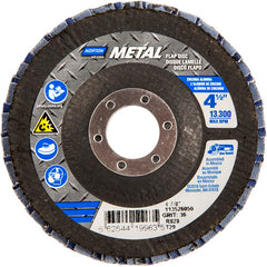 ‎4-1/2 × 7/8″ Metal Fiberglass Conical Flap Disc Type 29 P36 Grit R828 Zirconia Alumina - Top Tool & Supply