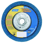 4-1/2 x 5/8-11" - Medium Grit - Aluminum Oxide - Bear-Tex Unified Non-Woven Wheel - Top Tool & Supply