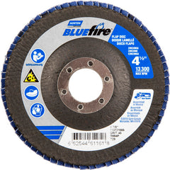 ‎4-1/2 × 7/8″ BlueFire Fiberglass Conical Flap Disc Type 29 P40 Grit R884P Zirconia Alumina - Top Tool & Supply