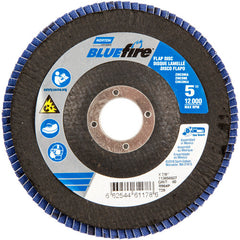 5 × 7/8″ BlueFire Fiberglass Conical Flap Disc Type 29 P80 Grit R884P Zirconia Alumina - Top Tool & Supply