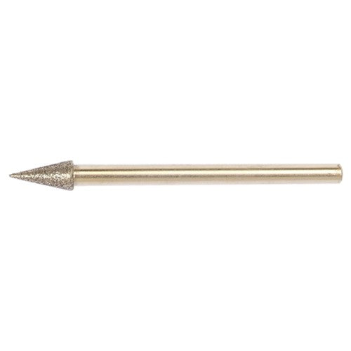 13/32″ 3/16″ - Electroplated CBN Mandrel-100 Grit-26 Included Angle - Top Tool & Supply