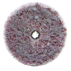 6 x 1 x 1'' - 220 Grit - Aluminum Oxide Unified Non-Woven Bear-Tex Wheel - Top Tool & Supply