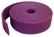 4'' x 30 ft. - Maroon - Aluminum Oxide Very Fine Grit - Bear-Tex Clean & Blend Roll - Top Tool & Supply