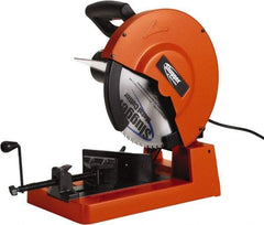 Fein - 14" Blade Diam, 1" Arbor Hole, Straight Chop & Cutoff Saw - 1,300 RPM, 120 Volts, 1 Phase - Top Tool & Supply