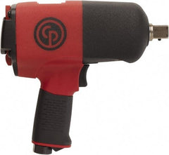 Chicago Pneumatic - 3/4" Drive, 6,500 RPM, 922 Ft/Lb Torque Impact Wrench/Ratchet - Pistol Grip Handle, 1,000 IPM, 38 CFM, 90 psi, 3/8" NPT Inlet - Top Tool & Supply