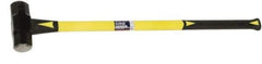 Ability One - 8 Lb Head, 32" Long Sledge Hammer - Steel Head, Fiberglass Handle with Grip - Top Tool & Supply