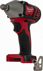 Milwaukee Tool - 1/2" Drive 18 Volt Pistol Grip Cordless Impact Wrench & Ratchet - 0 to 2,200 RPM, 0 to 3,350 BPM, 183 Ft/Lb Torque, Lithium-Ion Batteries Not Included - Top Tool & Supply