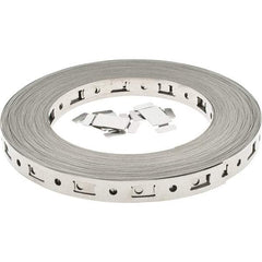 Value Collection - Hose Clamp Kits Contents: 50 Feet of Banding, 5 Splices - Top Tool & Supply