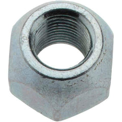 Value Collection - M12-1.25 Zinc Finish Wheel Nut - 21mm Hex, 16mm Overall Length, 60° Seat Angle - Top Tool & Supply