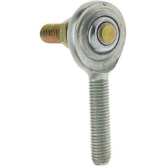 Value Collection - Male Spherical Rod End with Stud - 1/4-28, Steel with Teflon Raceway - Top Tool & Supply