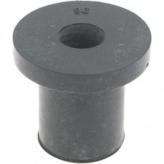 Value Collection - 3/8-16, 1-1/4" Diam Flange, Rubber Insulated Rivet Nut - Neoprene, 7/8" Long - Top Tool & Supply