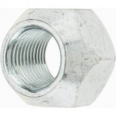 Value Collection - 1/2-20 Zinc Finish Open Wheel Nut - 13/16" Hex, 5/8" Overall Length, 60° Seat Angle - Top Tool & Supply