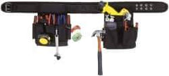 CLC - 29 to 46" Waist Apron - 20 Pocket, Black, Polyester - Top Tool & Supply