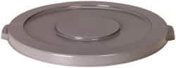 PRO-SOURCE - Round Lid for Use with 10 Gal Round Trash Cans - Gray, Plastic, For Huskee Trash Cans - Top Tool & Supply