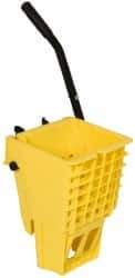 PRO-SOURCE - Plastic Wringer - 12" High x 16" Wide, Yellow, Metal Handle - Top Tool & Supply