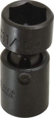 Proto - 3/8" Drive 11/16" Standard Universal Impact Socket - 6 Points, 2" OAL - Top Tool & Supply