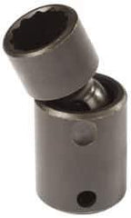 Proto - 3/8" Drive 19mm Deep Universal Impact Socket - 12 Points, 2-3/32" OAL - Top Tool & Supply