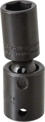 Proto - 3/8" Drive 14mm Deep Universal Impact Socket - 6 Points, 2-19/32" OAL - Top Tool & Supply