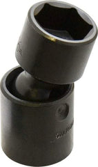 Proto - 1/2" Drive 15/16" Standard Universal Impact Socket - 6 Points, 2-29/32" OAL - Top Tool & Supply