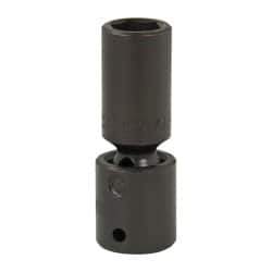 Proto - 1/2" Drive 11/16" Deep Universal Impact Socket - 6 Points, 3-1/2" OAL - Top Tool & Supply