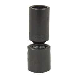 Proto - 1/2" Drive 3/4" Deep Universal Impact Socket - 6 Points, 3-1/2" OAL - Top Tool & Supply