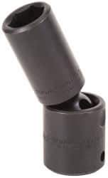 Proto - 1/2" Drive 16mm Deep Universal Impact Socket - 6 Points, 3-1/2" OAL - Top Tool & Supply