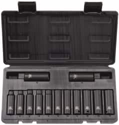 Blackhawk by Proto - Socket Sets Measurement Type: Inch Drive Size: 3/8 - Top Tool & Supply