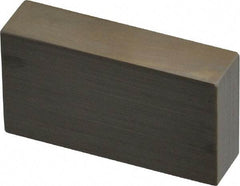 Mitutoyo - 0.75" Rectangular Steel Gage Block - Accuracy Grade 0, Includes Certificate of Inspection - Top Tool & Supply