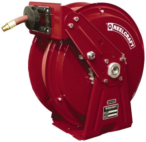 Reelcraft - 50' Spring Retractable Hose Reel - 300 psi, Hose Included - Top Tool & Supply