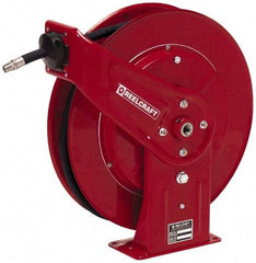 Reelcraft - 50' Spring Retractable Hose Reel - 4,800 psi, Hose Included - Top Tool & Supply